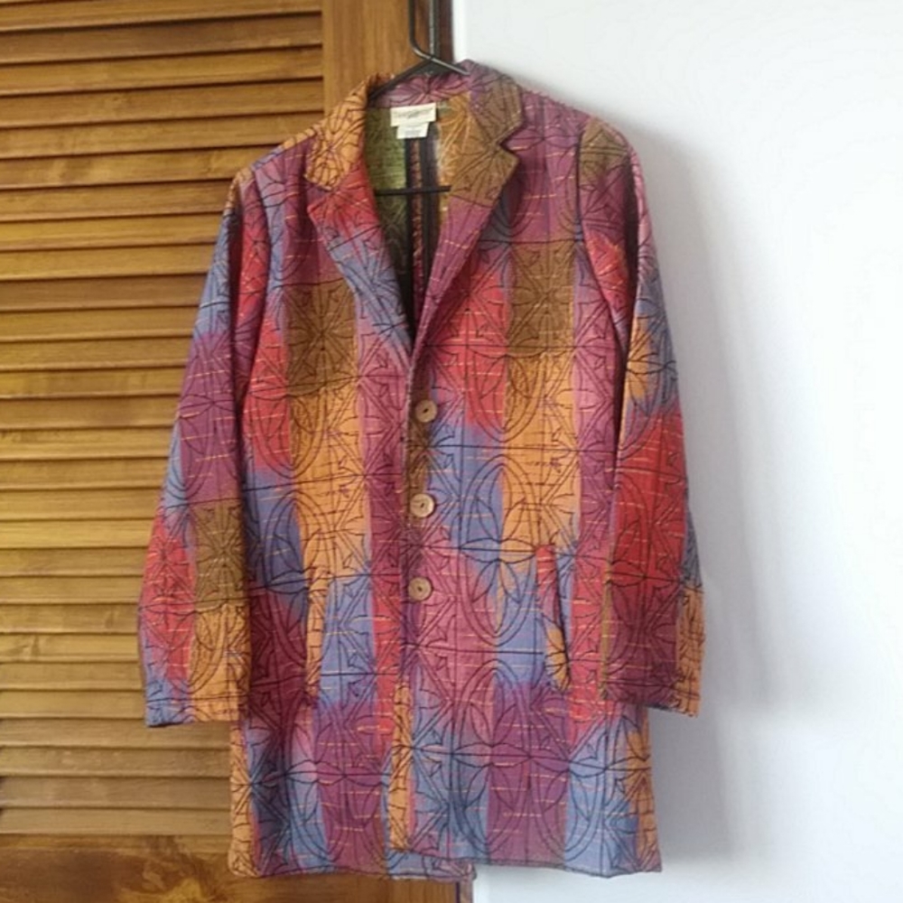 TravelSmith Tapestry coat